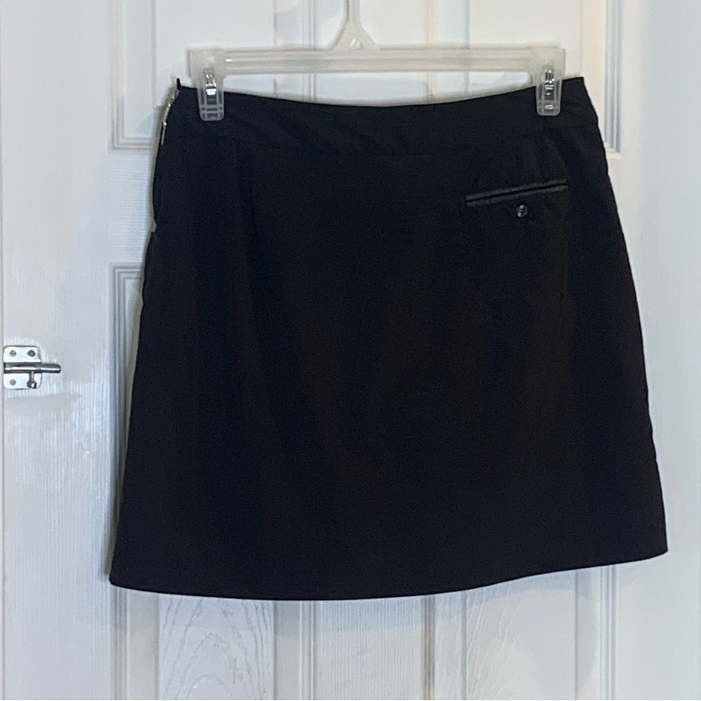 Jamie Sadock Black Golf Skort Size 8 - Picture 4 of 9